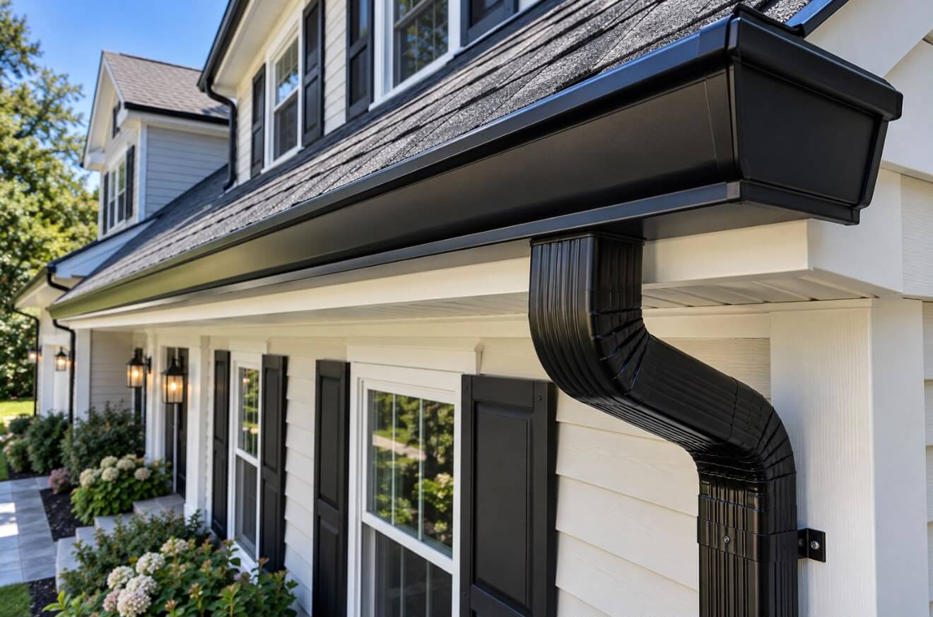 Gutters project by Swaps Roofing, photo 1 of 3